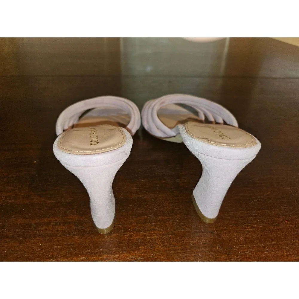 Cole Haan Adella Sandal Orchid Petal Suede Size 7‎ $150 New - Picture 6 of 10